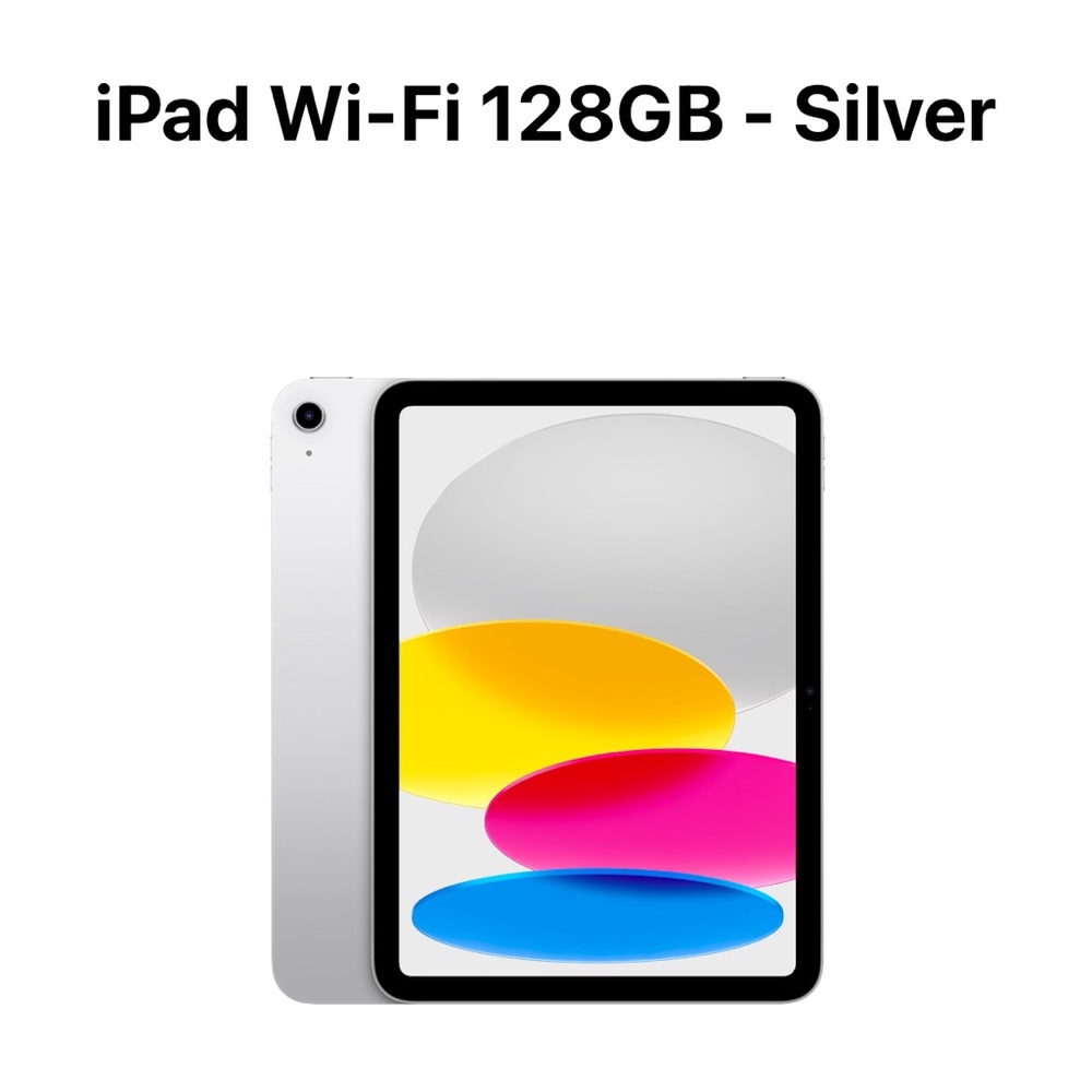 iPad Wifi 128 GB in Silver